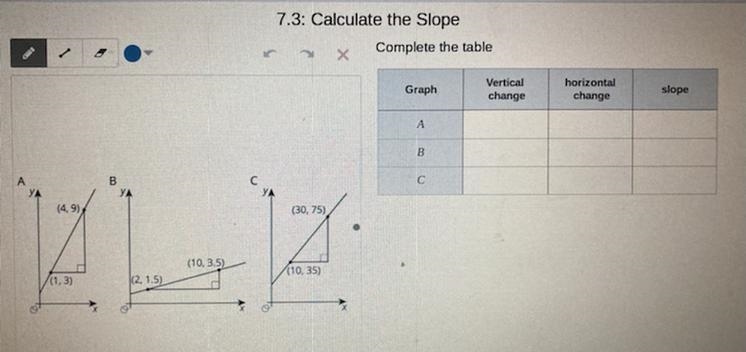 Please please please help me I do not understand this X Complete the table Graph Vertical-example-1