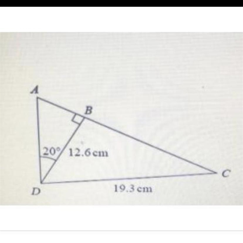 PLEASE HELP! 15 POINTS! ABC and is a straight line Work out the length of AC Give-example-1