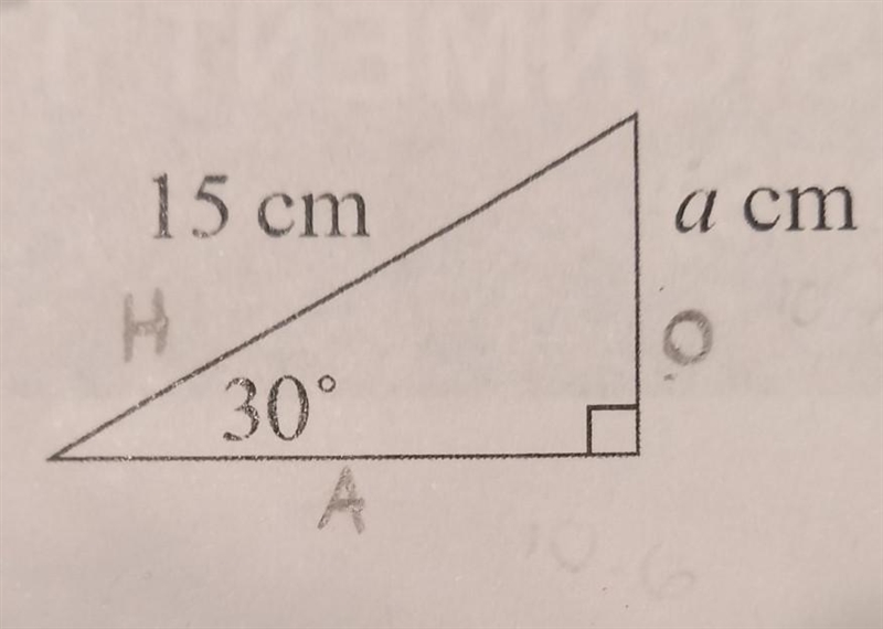 Use trigonometry to find the unknown side (round to 1 decimal)​-example-1