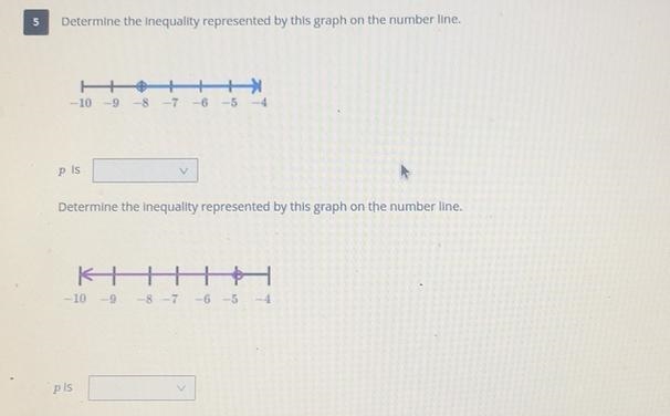 The options are: greater than.. less than.. less than or equal to.. greater than or-example-1