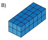 Which right rectangular prism does not have a volume of 36 cubic units? I think it-example-2