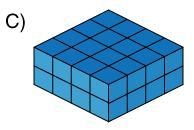 Which right rectangular prism does not have a volume of 36 cubic units? I think it-example-3