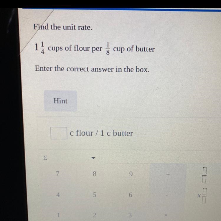 Find tthe unit rate-example-1