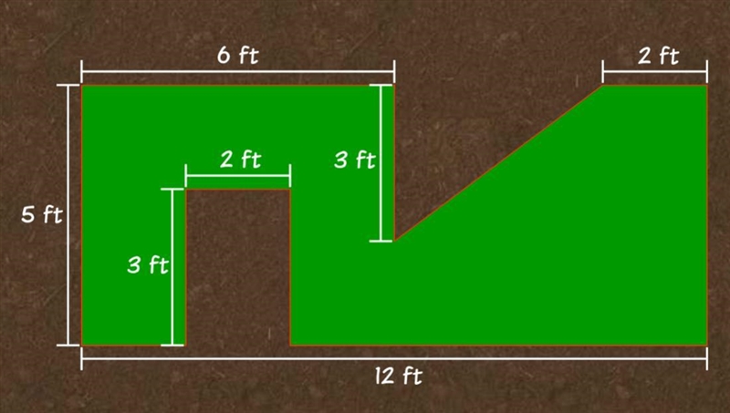 How many square feet of outdoor carpet will we need for this hole??? ANSWER QUICKLY-example-1