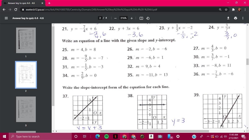 CAN SOMEONE HELP ME WITH 31-36 PLEASE?-example-1