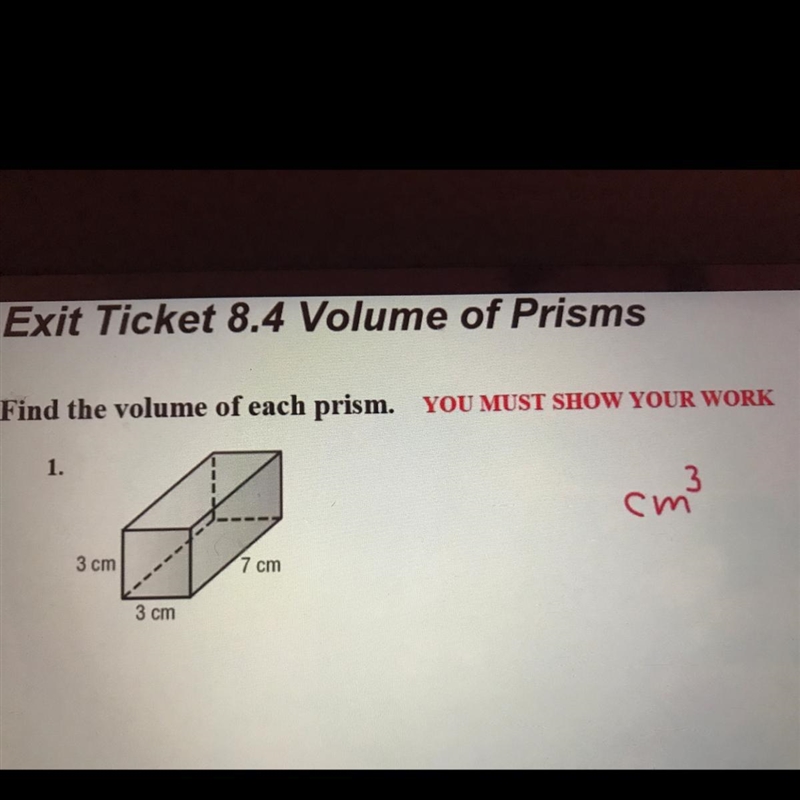 What’s the volume of the prism ?-example-1