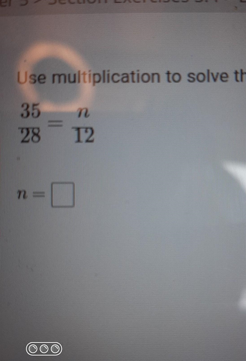 Plssss help me asap use multiplication to solve the proportions​-example-1