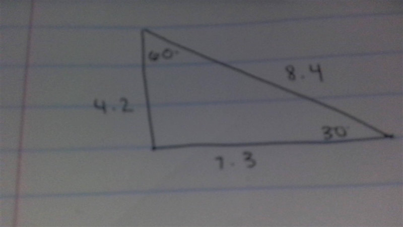 Classify the following triangle Check all that apply A. Equilateral B. Scalene C. Isosceles-example-1