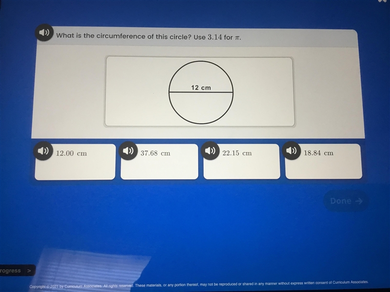 What is the circumference of this circle? Use 3.14 for pie-example-1