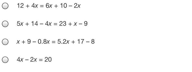 Which is a infinitely many solution ?-example-1