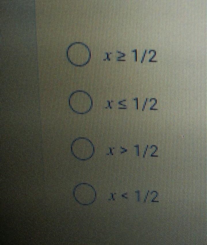 Find the solution set to this inequality: 2x - 3 > (2x - 5)/(2) a, b, c, or d ​-example-1