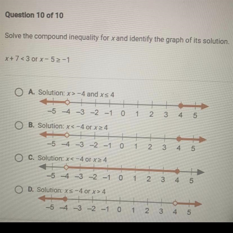 Solve the compound inequality (Picture added, multiple choice)-example-1