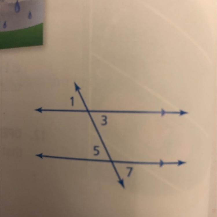 Describe two ways you can show that 1 is congruent to 7-example-1