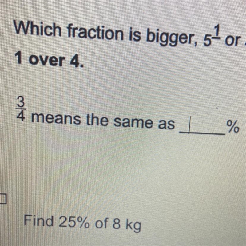 3/4 means the same as %?-example-1