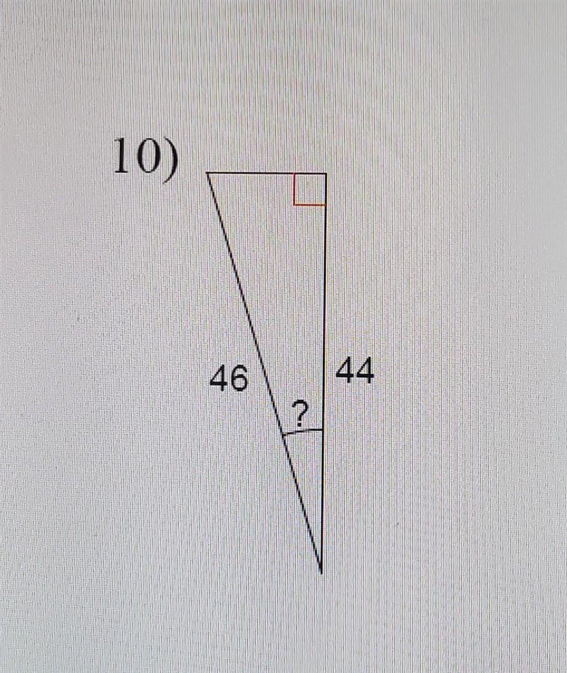 Find the measure of the indicated angle to the nearest degree.​-example-1