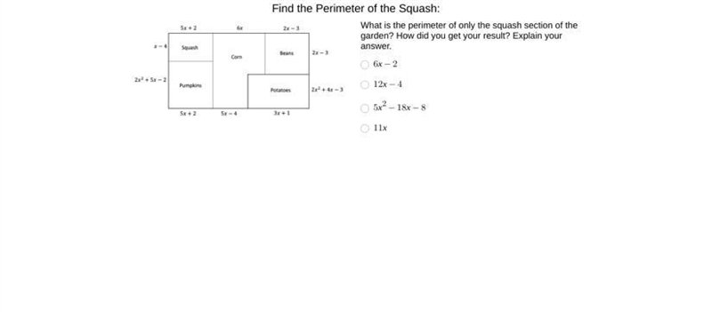 Find the perimeter of the squash-example-1