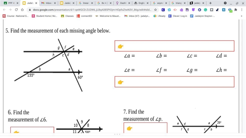 HEy, CAn YOu HElp ? :) Plssss (picture below) solve for #5-example-1