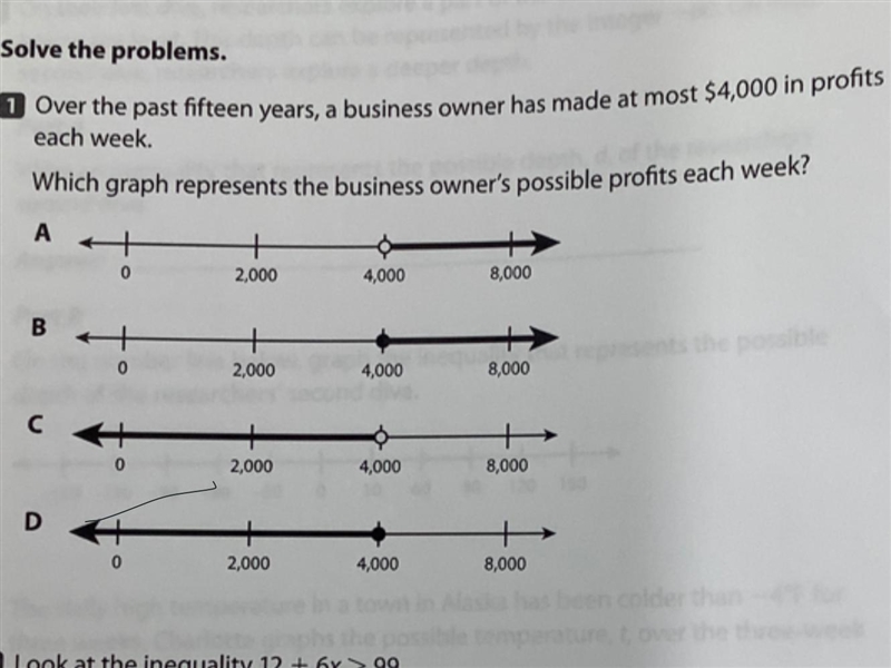 Over the past 15 years, a business owner has made at most $4,000 in profits each week-example-1