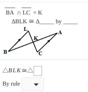 Write by what rule you know the triangles are congruent, or write CNBD for "Cannot-example-1