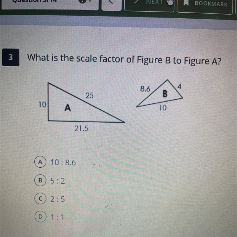 What is the scale factor of figure b to a-example-1