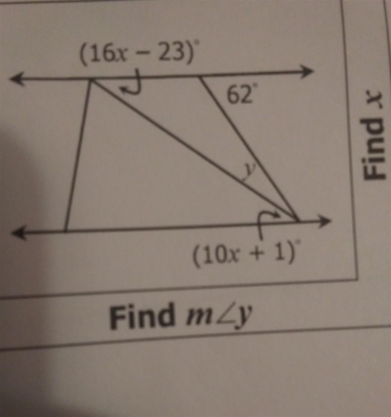 PLS HELP ME how do I find x and y? I don't really want the answer but I want to know-example-1