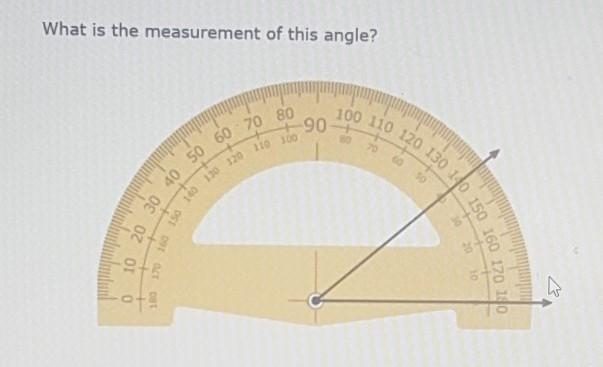 What is the measurement of this angle? __°​-example-1