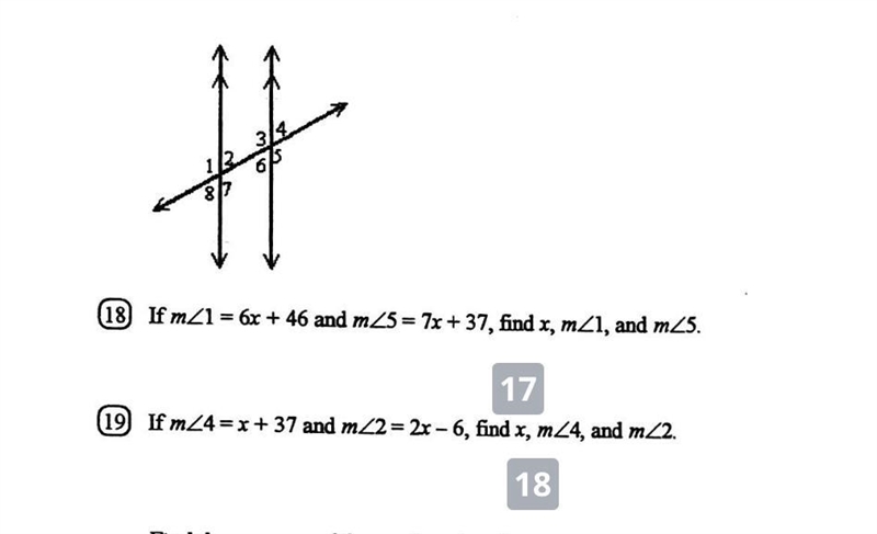 Solve for the questions (both of them) and label you answers for which question-example-1