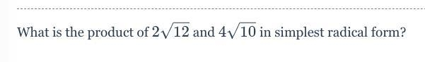 Multiply / Divide Radical Expressions i need help please.-example-1