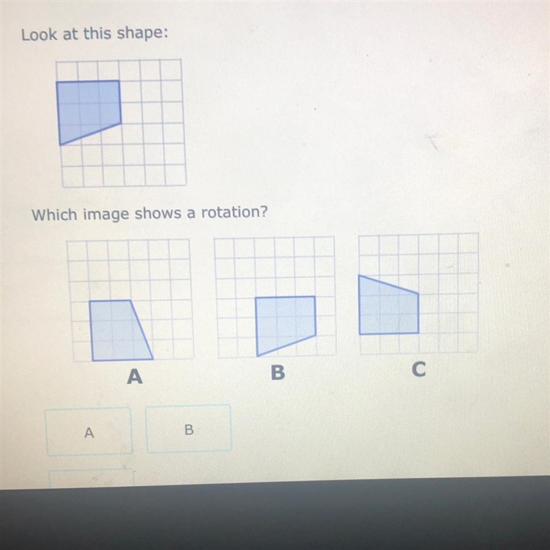 Look at this shape: Which image shows a rotation? As-example-1