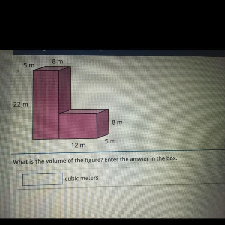 What is the volume of the figure?-example-1