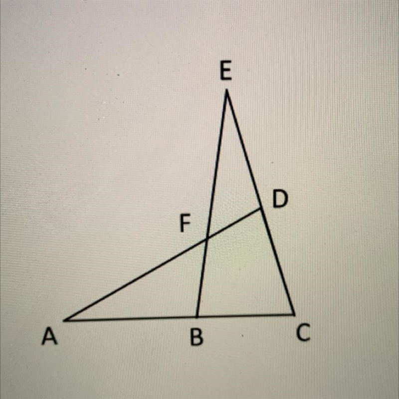 Which angle do ΔEBC and ΔADC share?-example-1