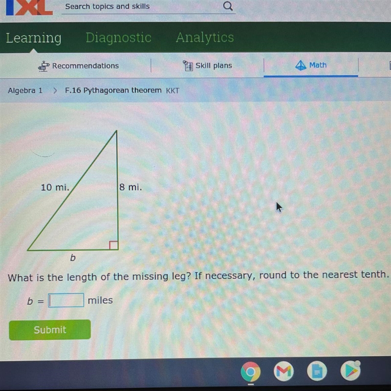 Help! what is the missing length?-example-1