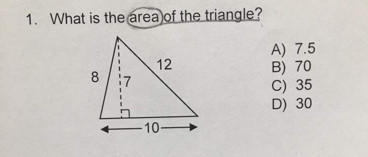 What Is The Area Of The Triangle?-example-1