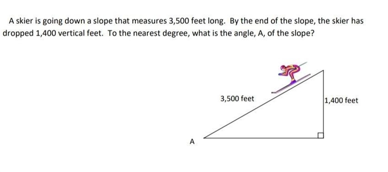 a skier is going down a slope that measures 3,500 feet long. by the end of the slope-example-1