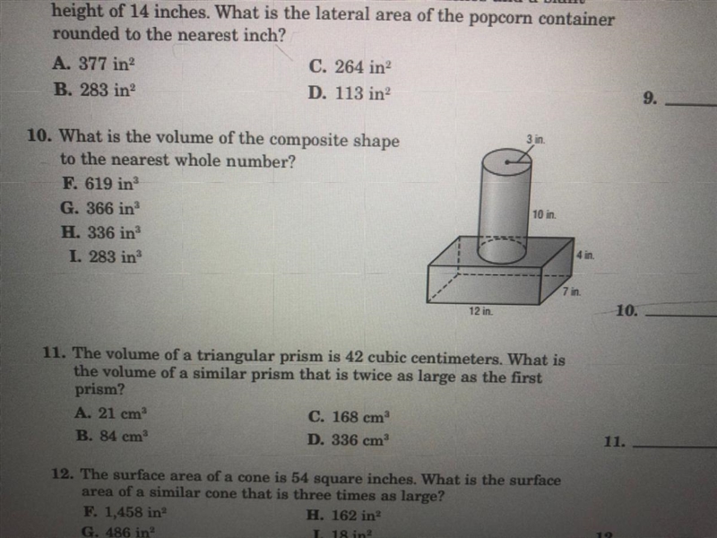 If you could solve question ten that would be great!-example-1