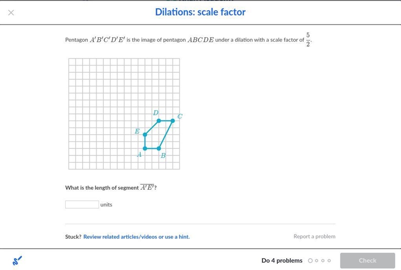 This is a Dilations Kahn Academy question can I get help?-example-1