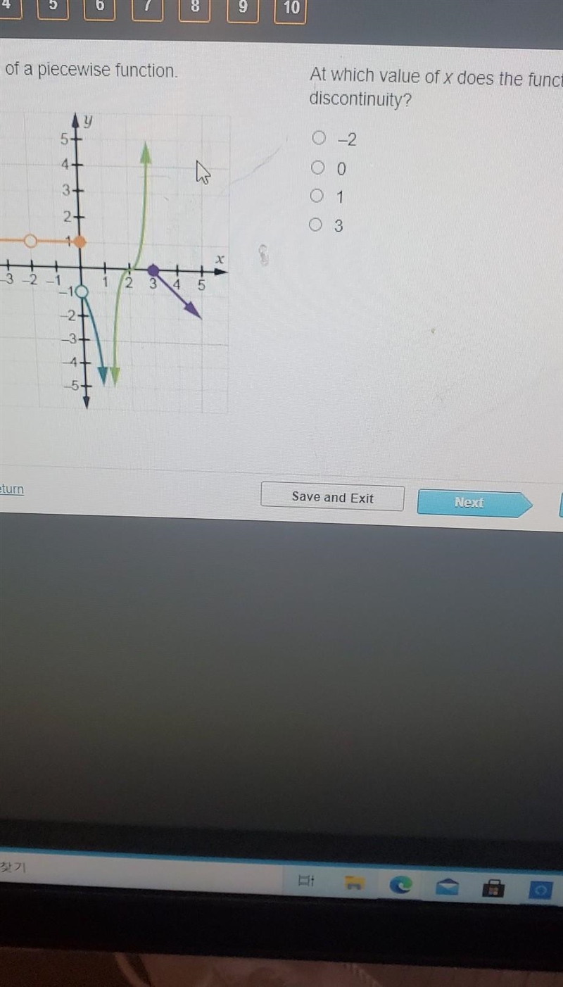 at which value of x does the function have a jump discontinuity 50 Points !!!! dang-example-1