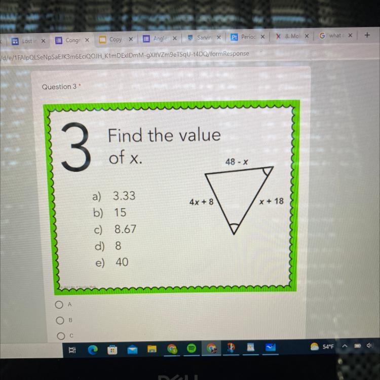 Find the value of x. Please help me. I can’t find the answer.-example-1