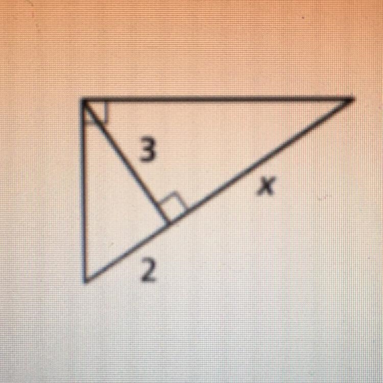 Find the value of the variable. Write all answers in simplest radical form. Show your-example-1