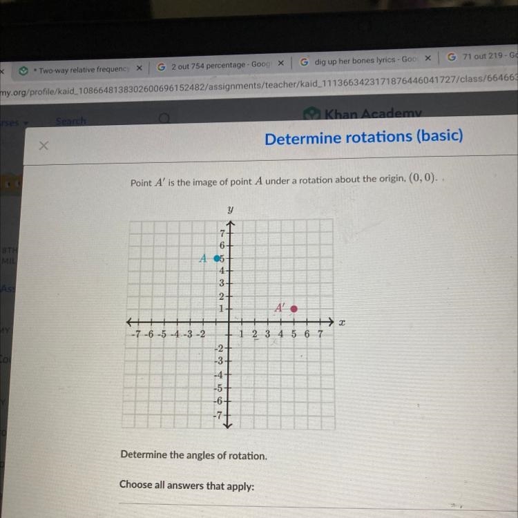 AnsweR quickkkkkKkkkkkk A:90 clockwise B:90 counterclockwise C:180 D:270 clockwise-example-1