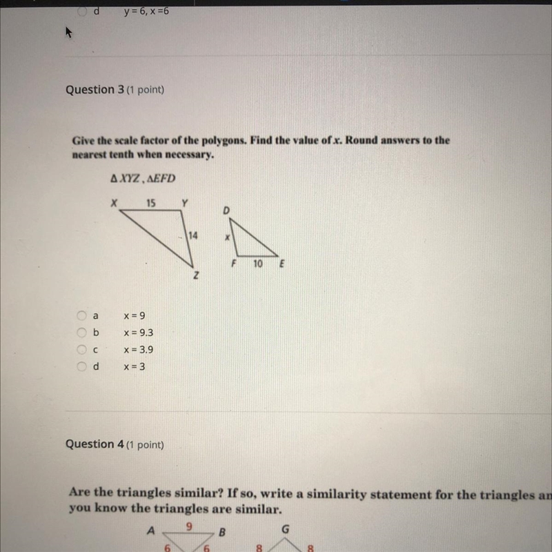 Please help me with question 3 thank you !!-example-1