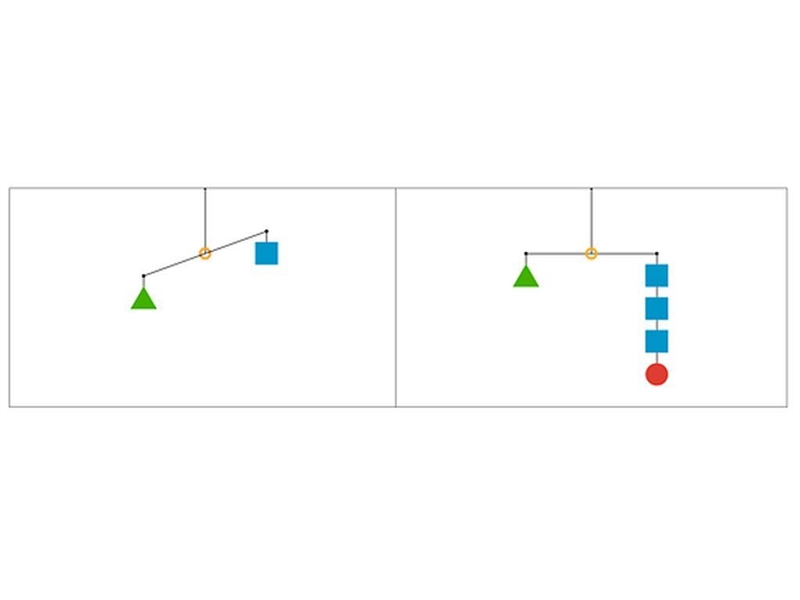 Look at the image of the two hangers. Based on the image, what is one thing that must-example-1