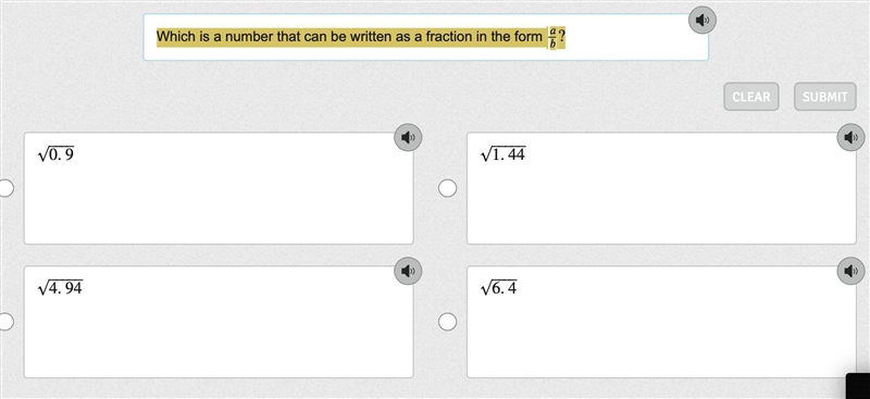 Which is a number that can be written as a fraction in the form /?-example-1