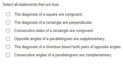 Select all statements that are true-example-1