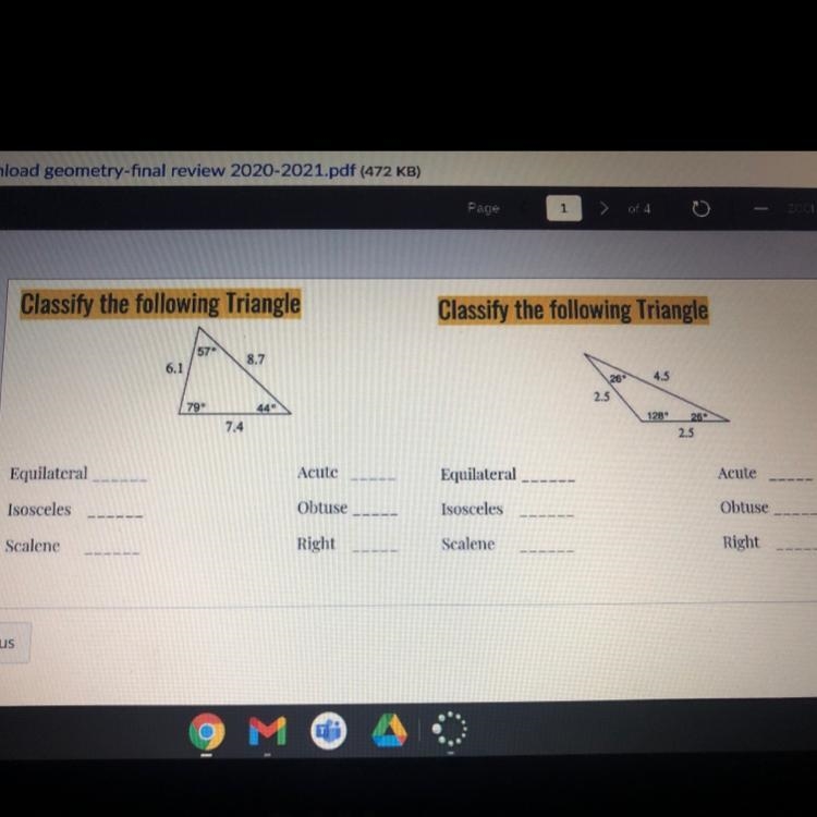 Can someone please please pleasee help me with this!! please its 9th grade geometry-example-1