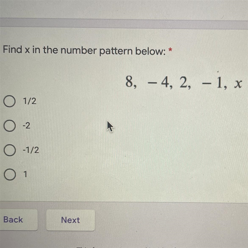 Which one of these is x please help-example-1