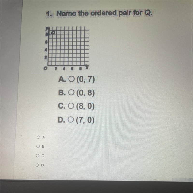 Name the ordered pair for Q-example-1