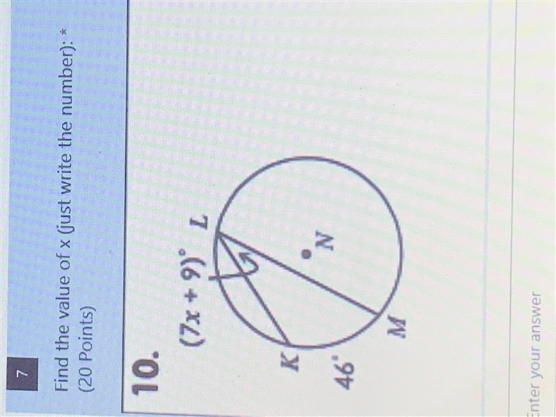 What’s the value of x-example-1