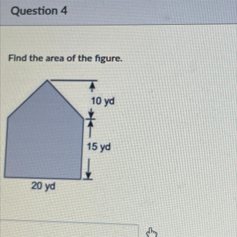 Find the area of the figure-example-1