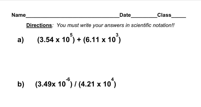 PLEASE ANSWER IN SCIENTIFIC NOTATION WITH STEPS PLEASE DUE BY 10:15 AM-example-1